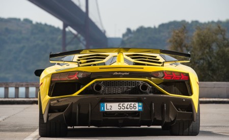 2019 Lamborghini Aventador SVJ Rear Wallpapers 450x275 (98)