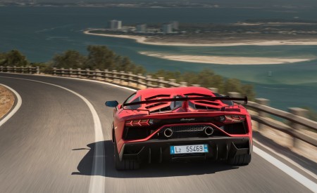 2019 Lamborghini Aventador SVJ Rear Wallpapers 450x275 (192)