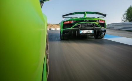 2019 Lamborghini Aventador SVJ Rear Wallpapers 450x275 (145)