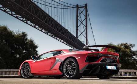 2019 Lamborghini Aventador SVJ Rear Wallpapers 450x275 (124)