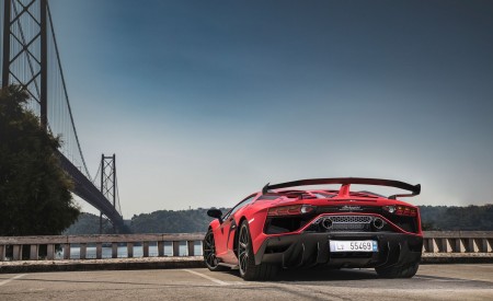 2019 Lamborghini Aventador SVJ Rear Wallpapers 450x275 (123)