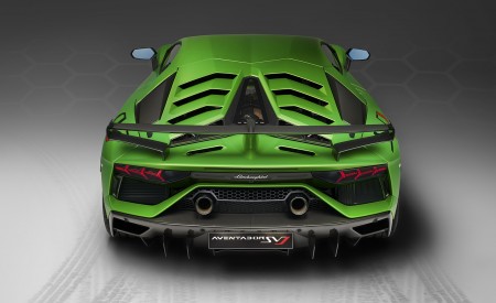 2019 Lamborghini Aventador SVJ Rear Wallpapers 450x275 (165)