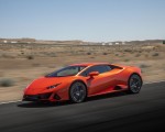 2019 Lamborghini Huracán EVO (Color: Orange) Front Three-Quarter Wallpapers 150x120