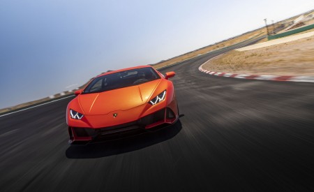 2019 Lamborghini Huracán EVO (Color: Orange) Front Wallpapers 450x275 (4)