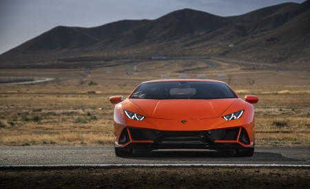 2019 Lamborghini Huracán EVO (Color: Orange) Front Wallpapers 450x275 (33)