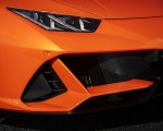 2019 Lamborghini Huracán EVO (Color: Orange) Headlight Wallpapers 150x120