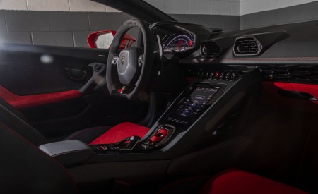 2019 Lamborghini Huracán EVO (Color: Orange) Interior Cockpit Wallpapers 450x275 (63)