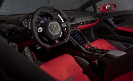 2019 Lamborghini Huracán EVO (Color: Orange) Interior Front Seats Wallpapers 450x275 (56)