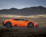 2019 Lamborghini Huracán EVO (Color: Orange) Side Wallpapers 150x120