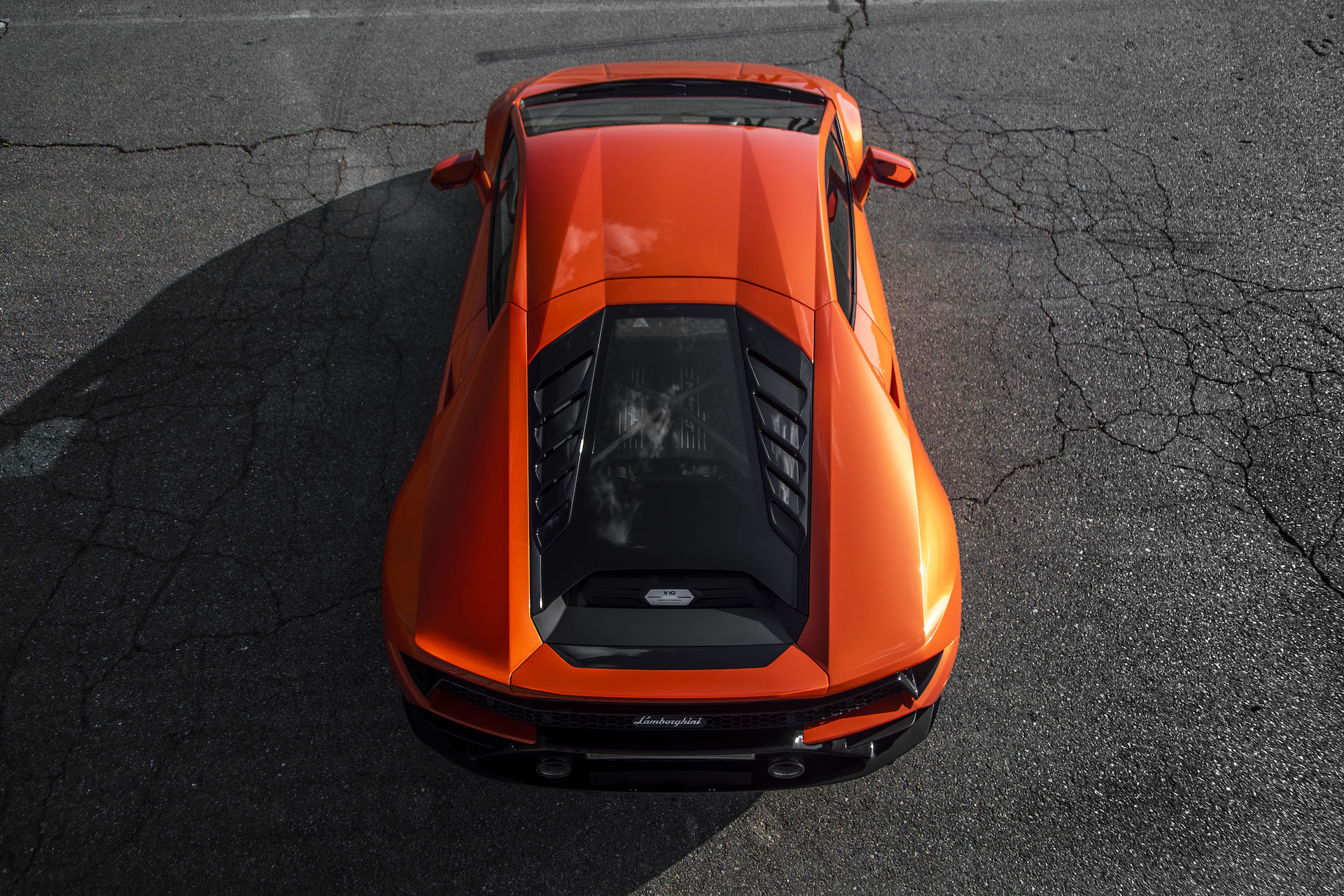 2019 Lamborghini Huracán EVO (Color: Orange) Top Wallpapers #30 of 177
