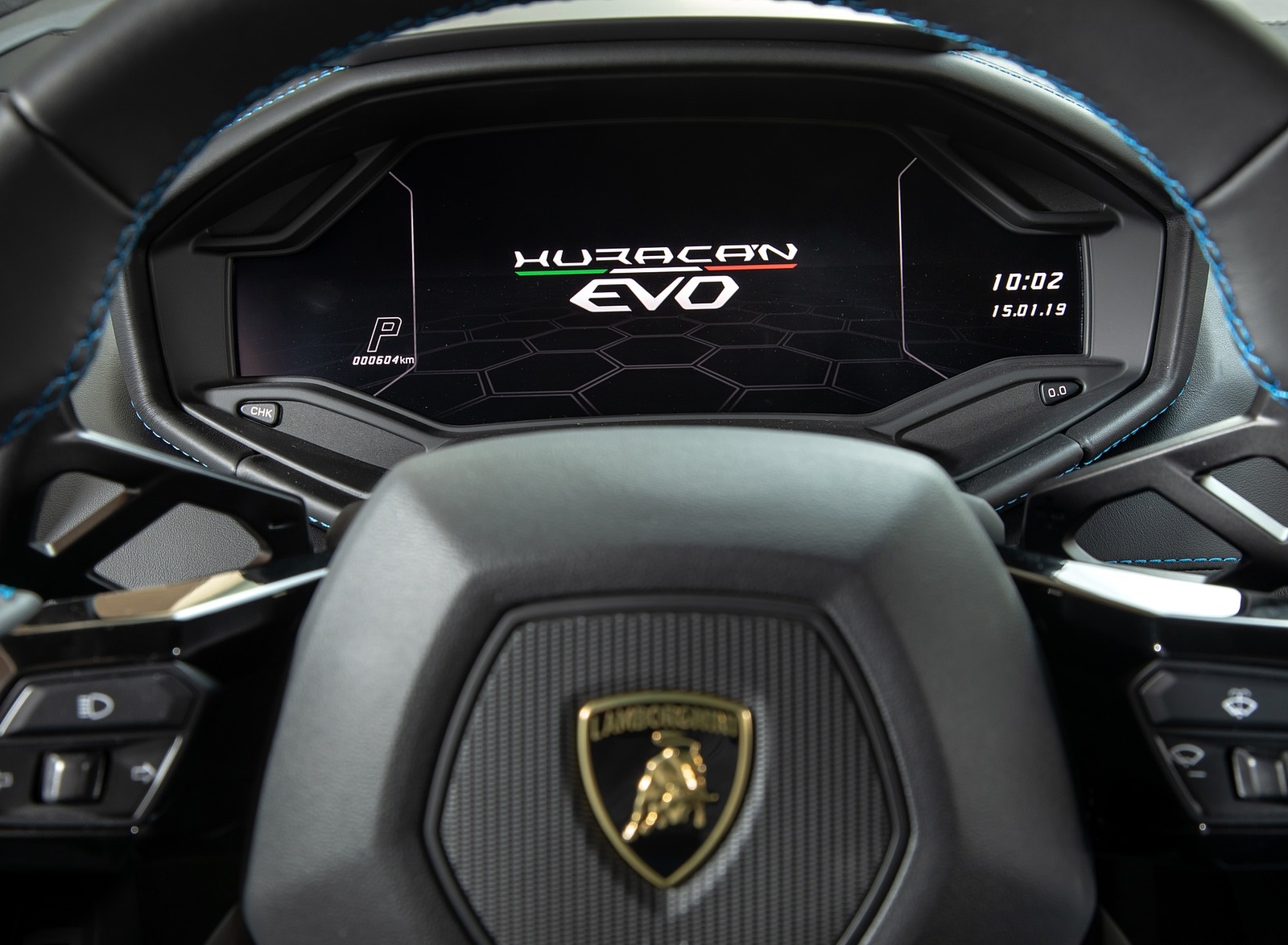 2019 Lamborghini Huracán EVO Digital Instrument Cluster Wallpapers #142 of 177