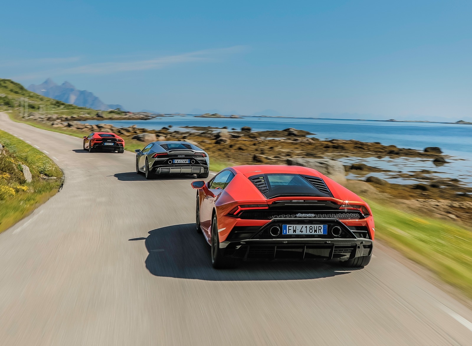 2019 Lamborghini Huracán EVO Rear Wallpapers #93 of 177