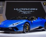 2019 Lamborghini Huracán Performante Spyder Front Three-Quarter Wallpapers 150x120