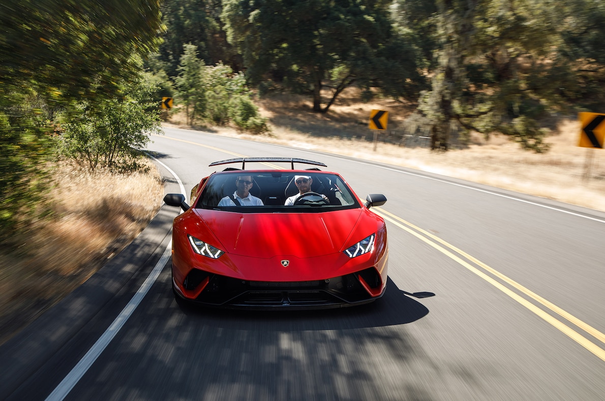 2019 Lamborghini Huracán Performante Spyder Front Wallpapers #23 of 96