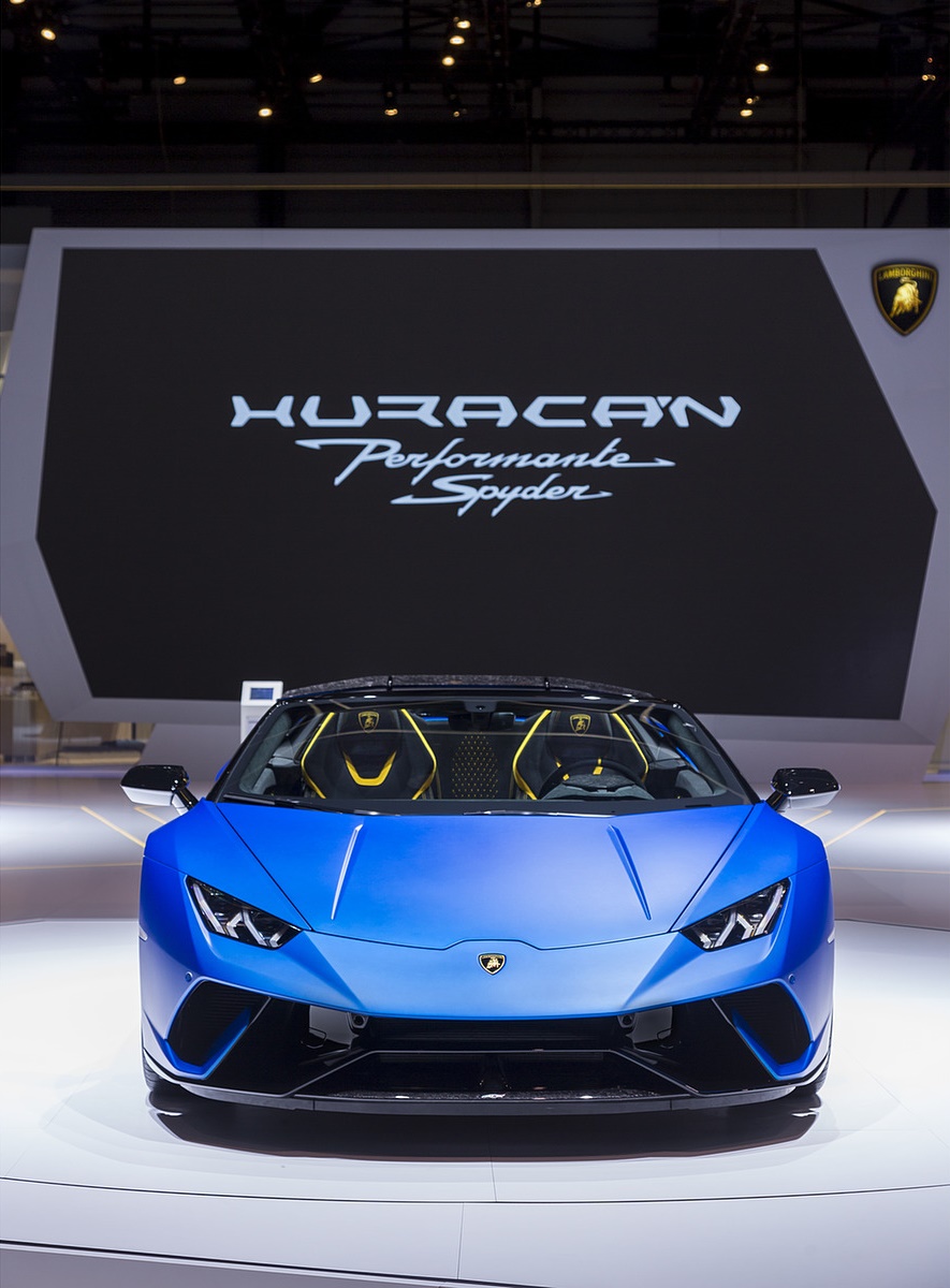 2019 Lamborghini Huracán Performante Spyder Front Wallpapers #81 of 96