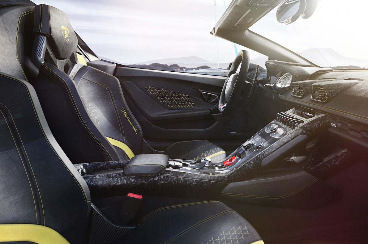2019 Lamborghini Huracán Performante Spyder Interior Cockpit Wallpapers #55 of 96