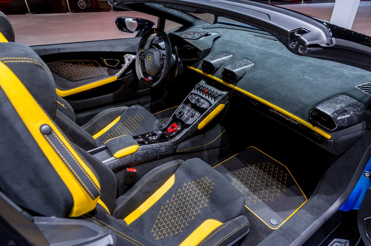 2019 Lamborghini Huracán Performante Spyder Interior Seats Wallpapers #52 of 96