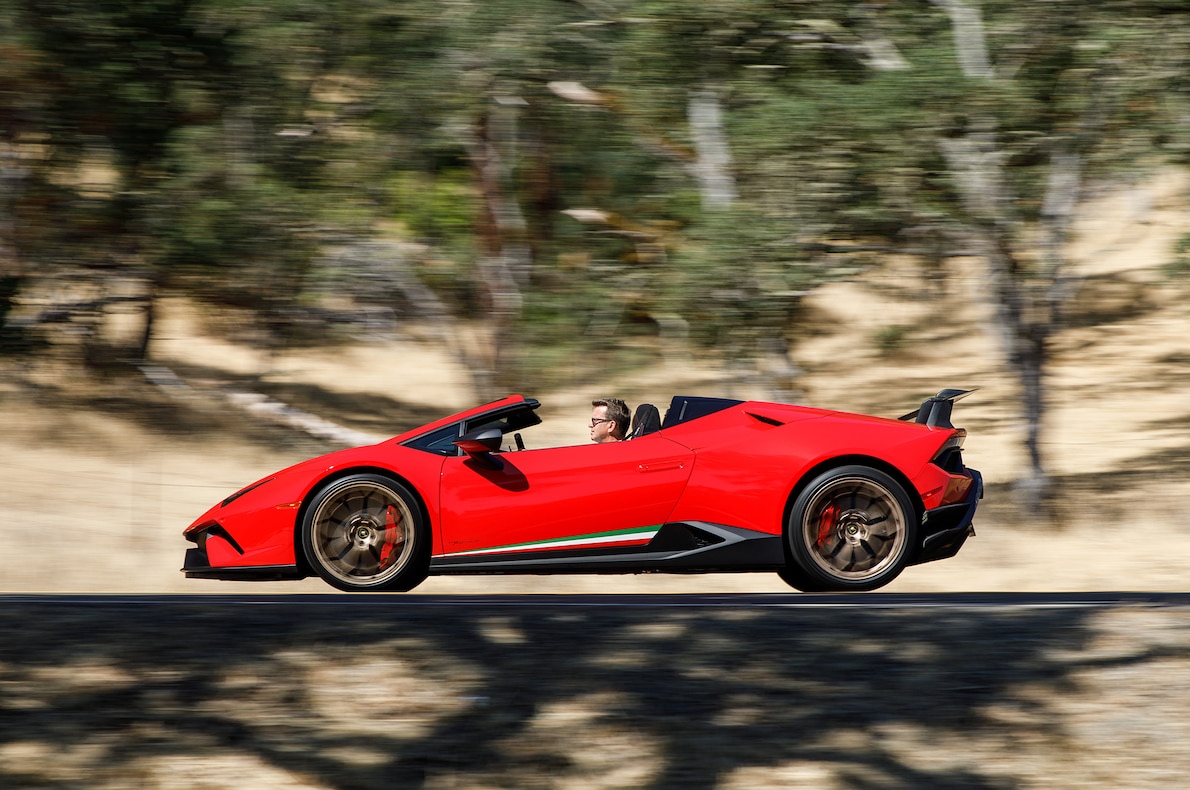 2019 Lamborghini Huracán Performante Spyder Side Wallpapers #28 of 96