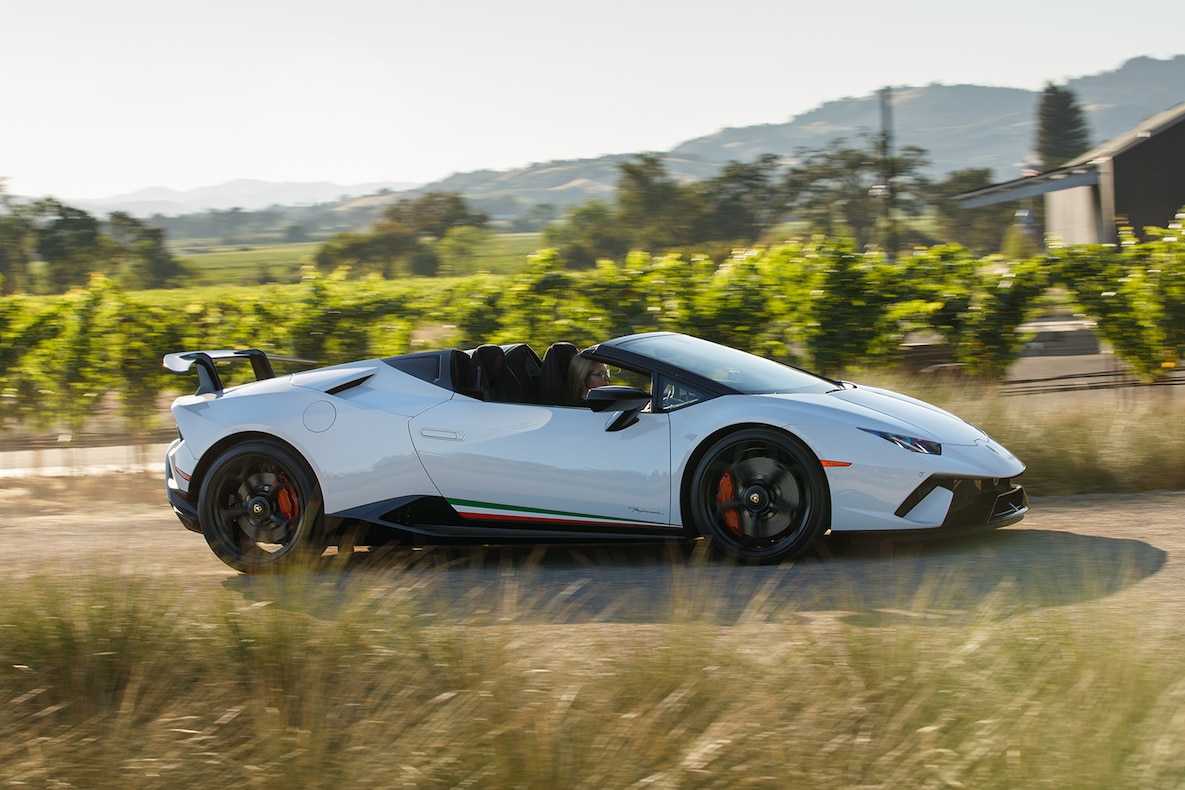 2019 Lamborghini Huracán Performante Spyder Side Wallpapers #13 of 96