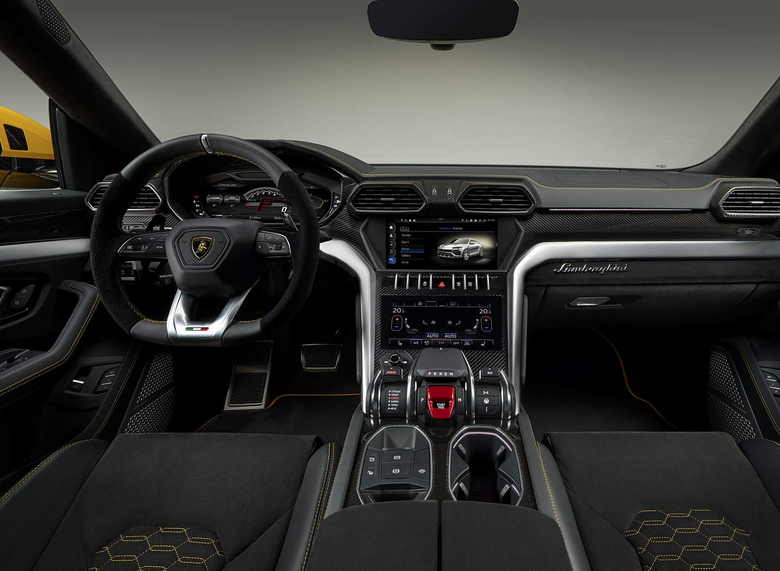 2019 Lamborghini Urus Interior Cockpit Wallpapers #194 of 195