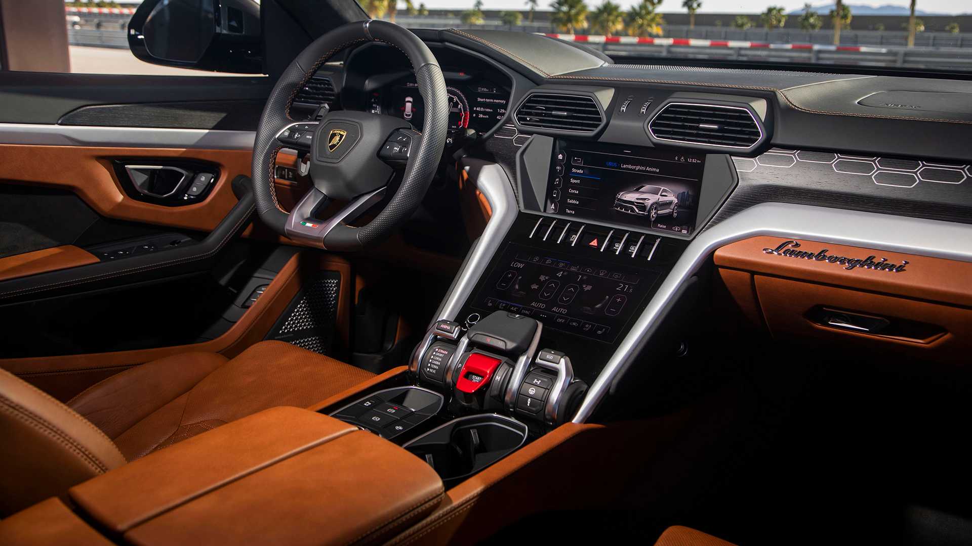 2019 Lamborghini Urus Interior Cockpit Wallpapers #109 of 195