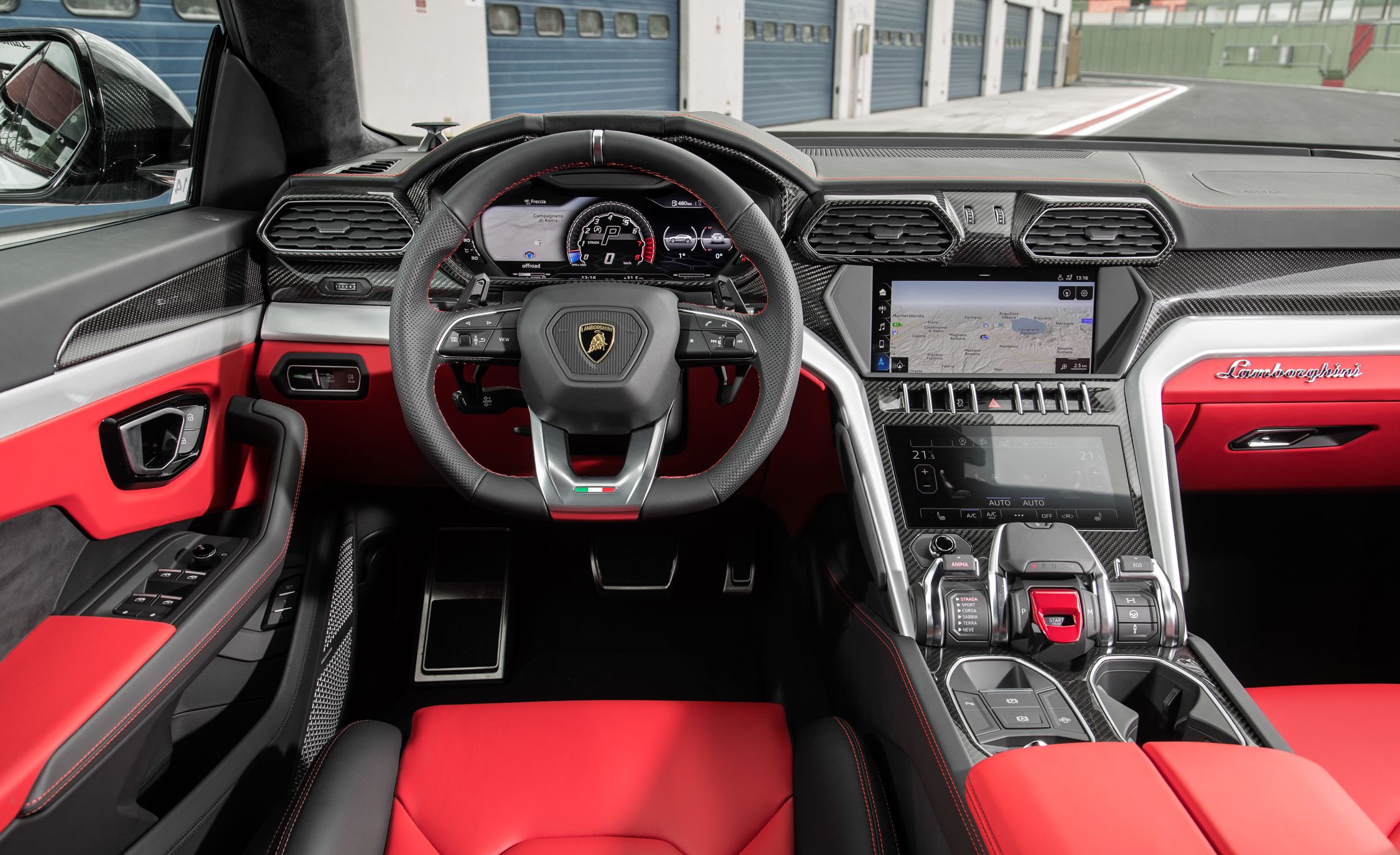2019 Lamborghini Urus Interior Cockpit Wallpapers #126 of 195