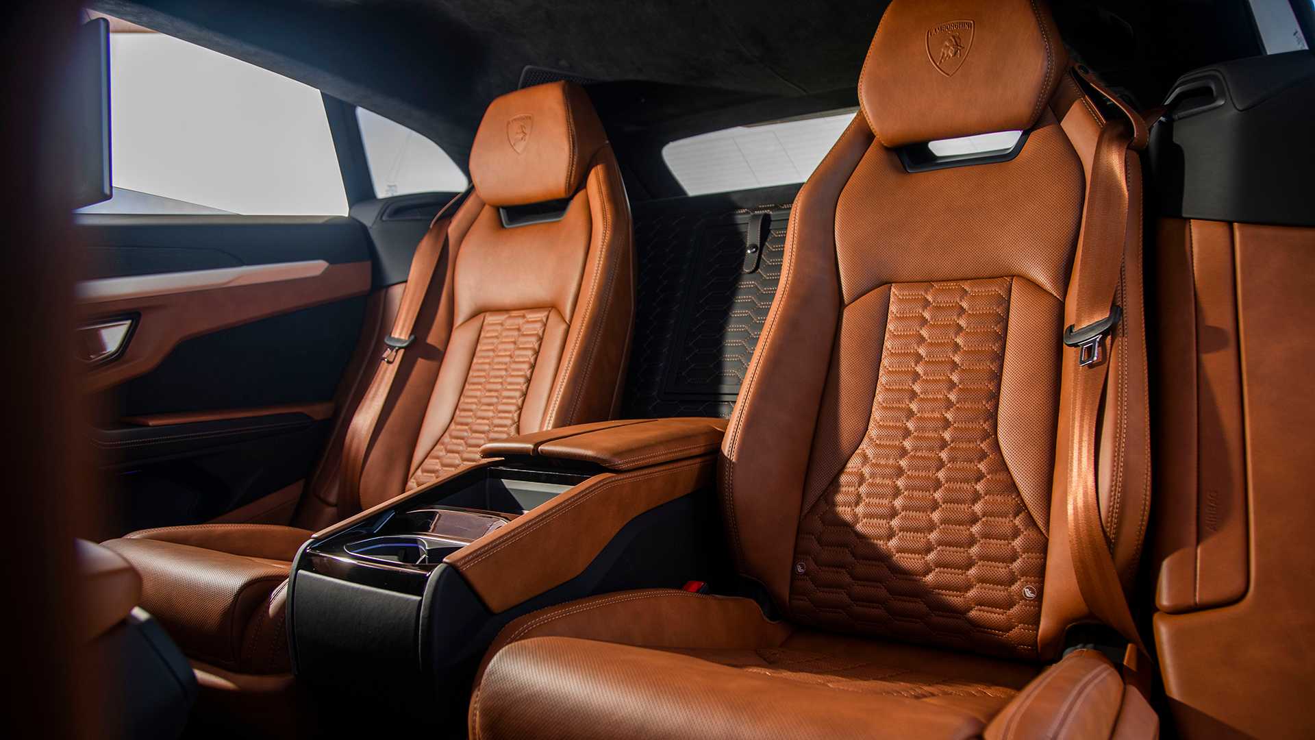 2019 Lamborghini Urus Interior Rear Seats Wallpapers #107 of 195