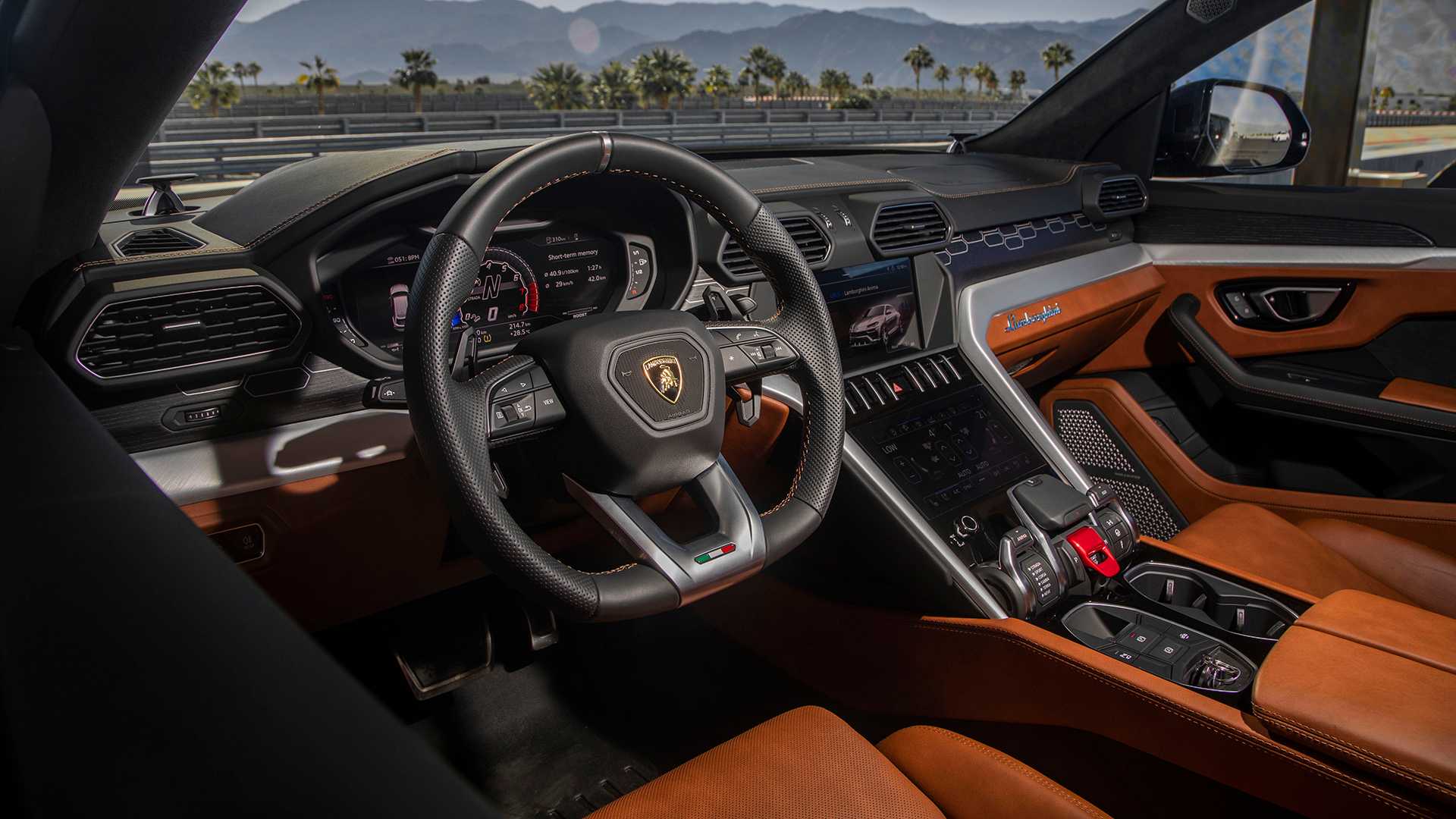2019 Lamborghini Urus Interior Wallpapers #110 of 195