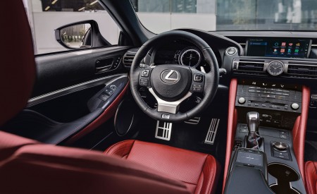2019 Lexus RC Interior Cockpit Wallpapers 450x275 (17)