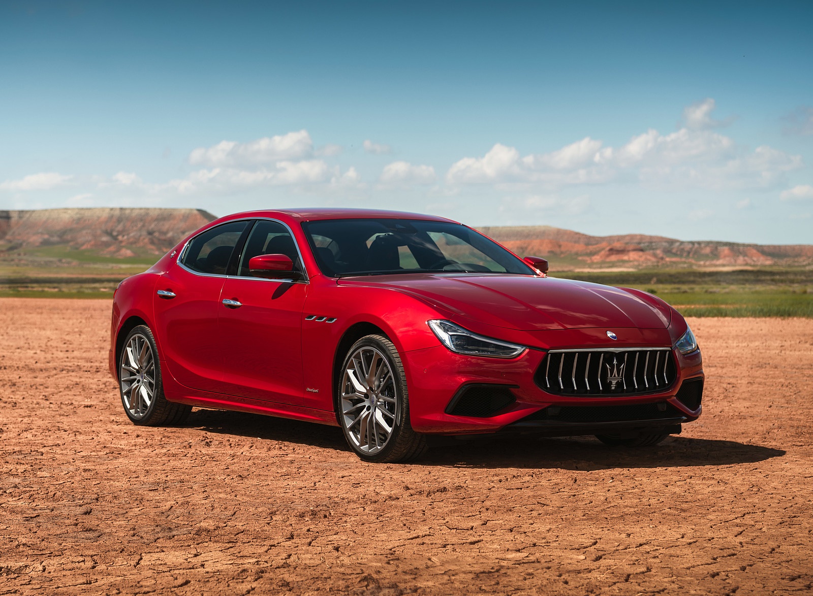 2019 Maserati Ghibli SQ4 GranSport Front Three-Quarter Wallpapers (8)