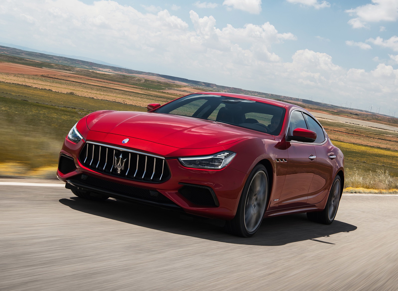 2019 Maserati Ghibli SQ4 GranSport Front Wallpapers #3 of 26