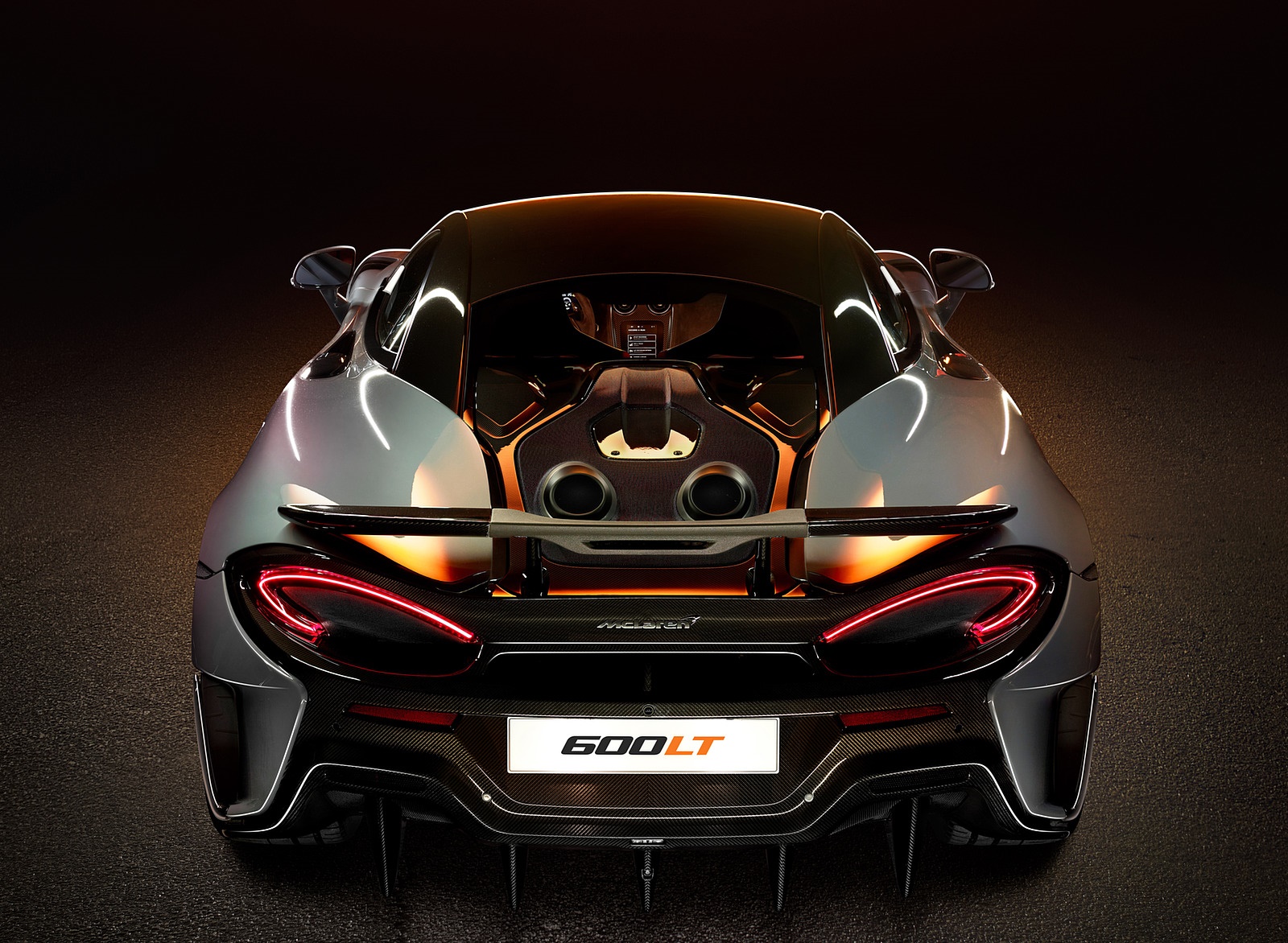 2019 Mclaren 600lt Coupe Color Chicane Grey Rear Wallpapers 88