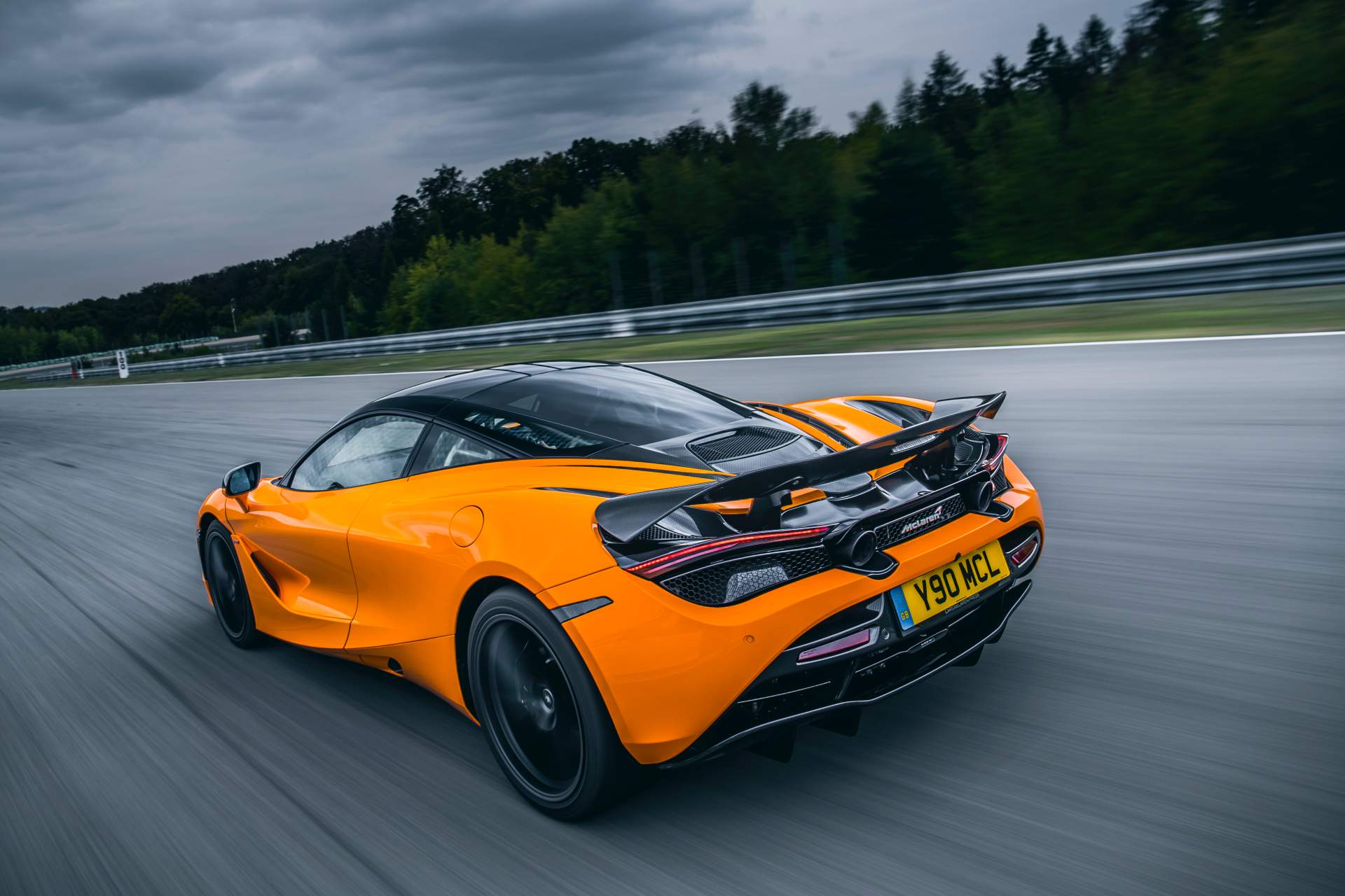 2019 McLaren 720S Track Pack Rear Three-Quarter Wallpapers #4 of 12