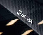 2019 McLaren Senna (Color: Delta Red) Badge Wallpapers 150x120