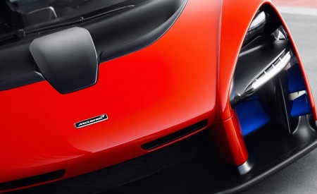 2019 McLaren Senna (Color: Delta Red) Front Bumper Wallpapers 450x275 (38)