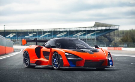 2019 McLaren Senna (Color: Delta Red) Front Three-Quarter Wallpapers 450x275 (22)