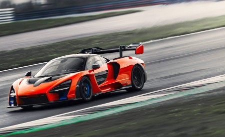 2019 McLaren Senna (Color: Delta Red) Front Three-Quarter Wallpapers 450x275 (25)