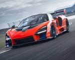 2019 McLaren Senna (Color: Delta Red) Front Three-Quarter Wallpapers 150x120