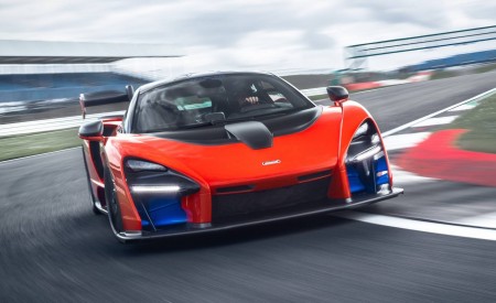 2019 McLaren Senna (Color: Delta Red) Front Wallpapers 450x275 (3)