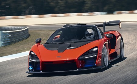 2019 McLaren Senna (Color: Delta Red) Front Wallpapers 450x275 (72)