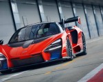 2019 McLaren Senna (Color: Delta Red) Front Wallpapers 150x120