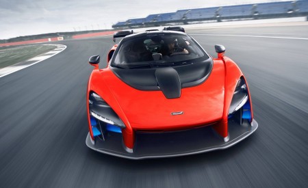 2019 McLaren Senna (Color: Delta Red) Front Wallpapers 450x275 (4)