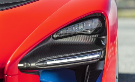 2019 McLaren Senna (Color: Delta Red) Headlight Wallpapers 450x275 (76)