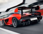 2019 McLaren Senna (Color: Delta Red) Rear Three-Quarter Wallpapers 150x120