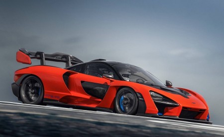 2019 McLaren Senna (Color: Delta Red) Side Wallpapers 450x275 (35)