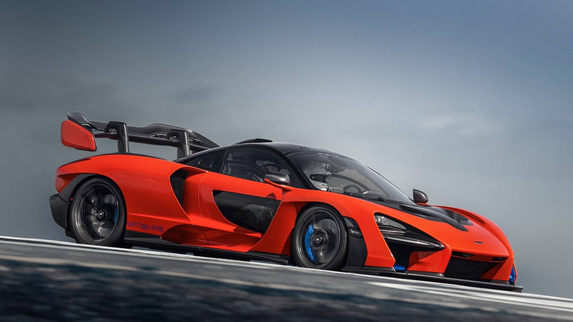 2019 Mclaren Senna Color Delta Red Side Wallpapers 35 Newcarcars