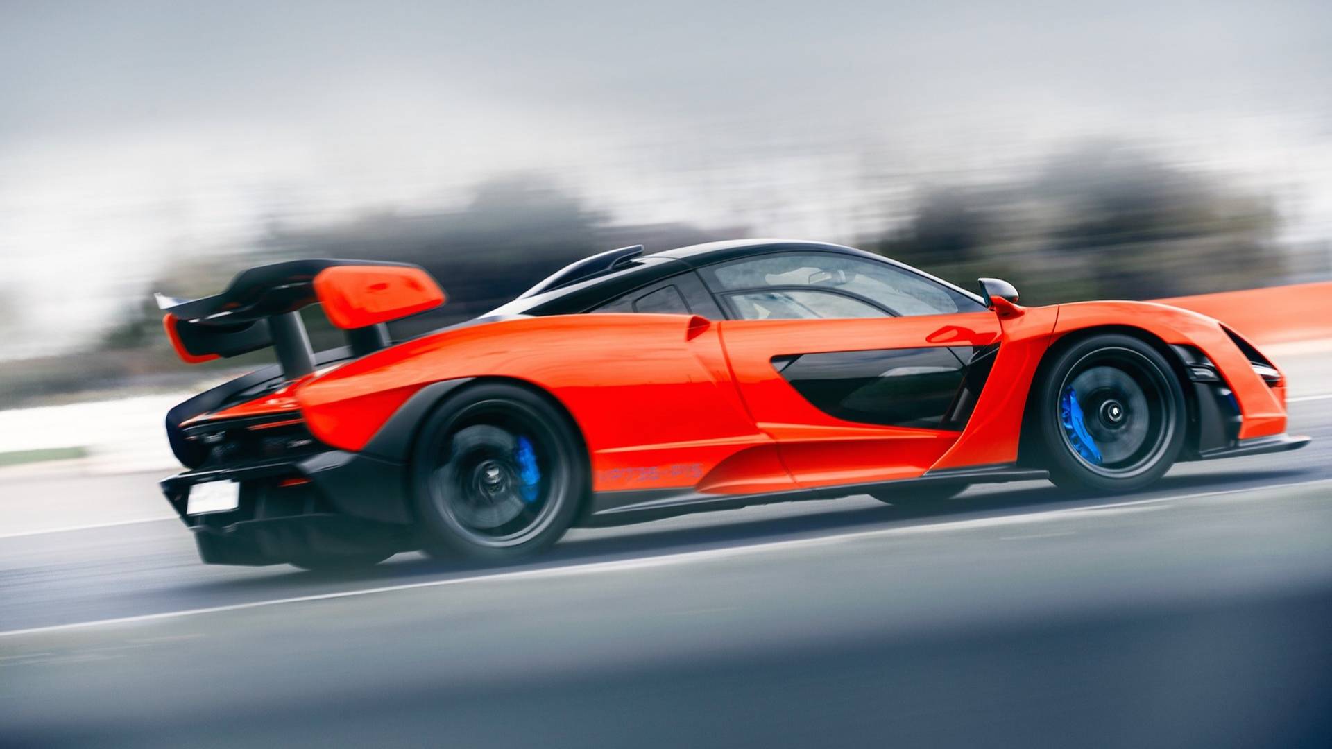 2019 McLaren Senna (Color: Delta Red) Side Wallpapers #19 of 130