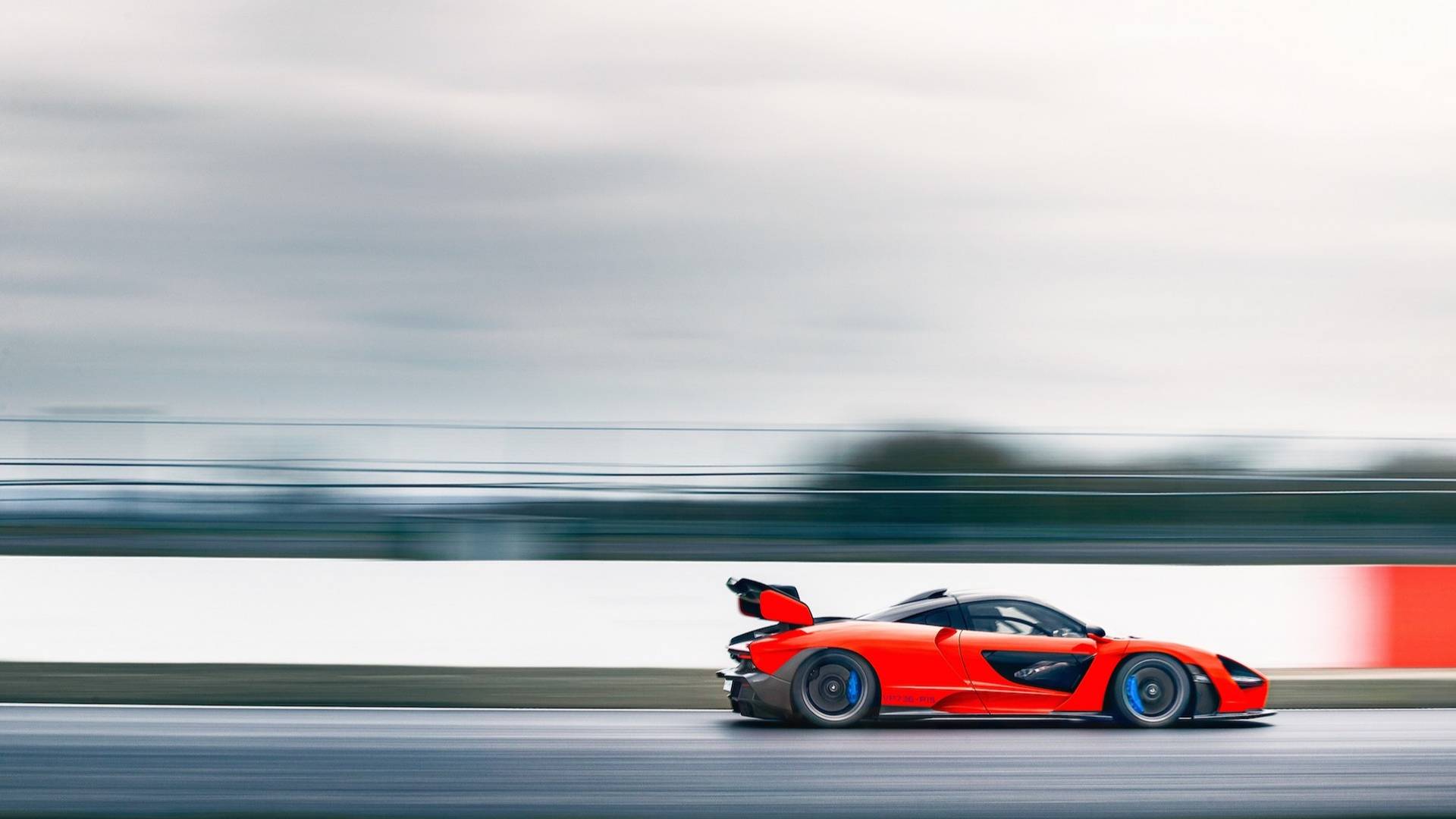 2019 McLaren Senna (Color: Delta Red) Side Wallpapers #8 of 130