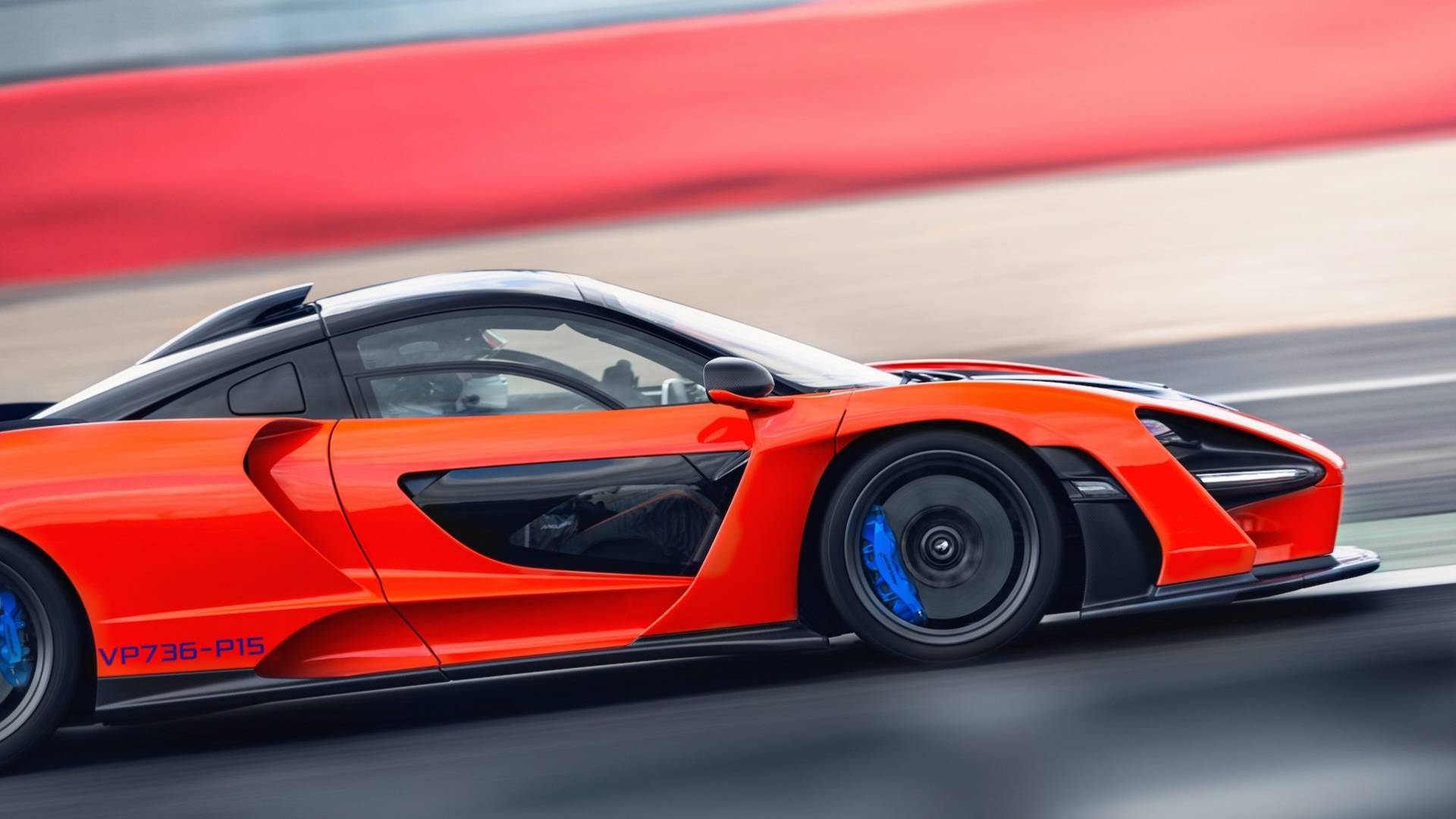 2019 McLaren Senna (Color: Delta Red) Side Wallpapers #37 of 130