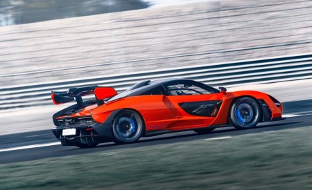 2019 McLaren Senna (Color: Delta Red) Side Wallpapers 450x275 (7)